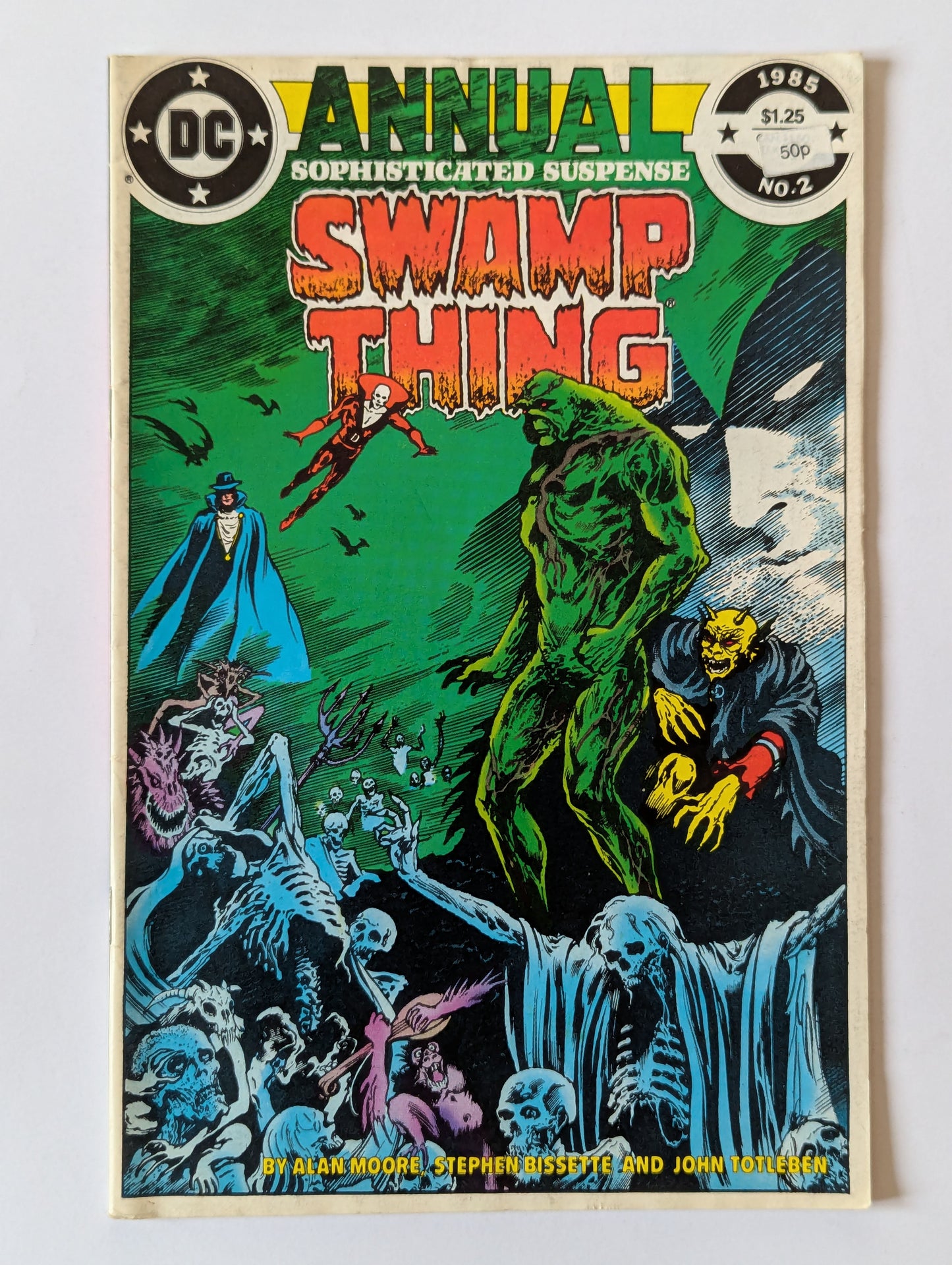 Saga of the Swamp Thing Annual #1-3 (1982 Series) - Reader's Condition Set