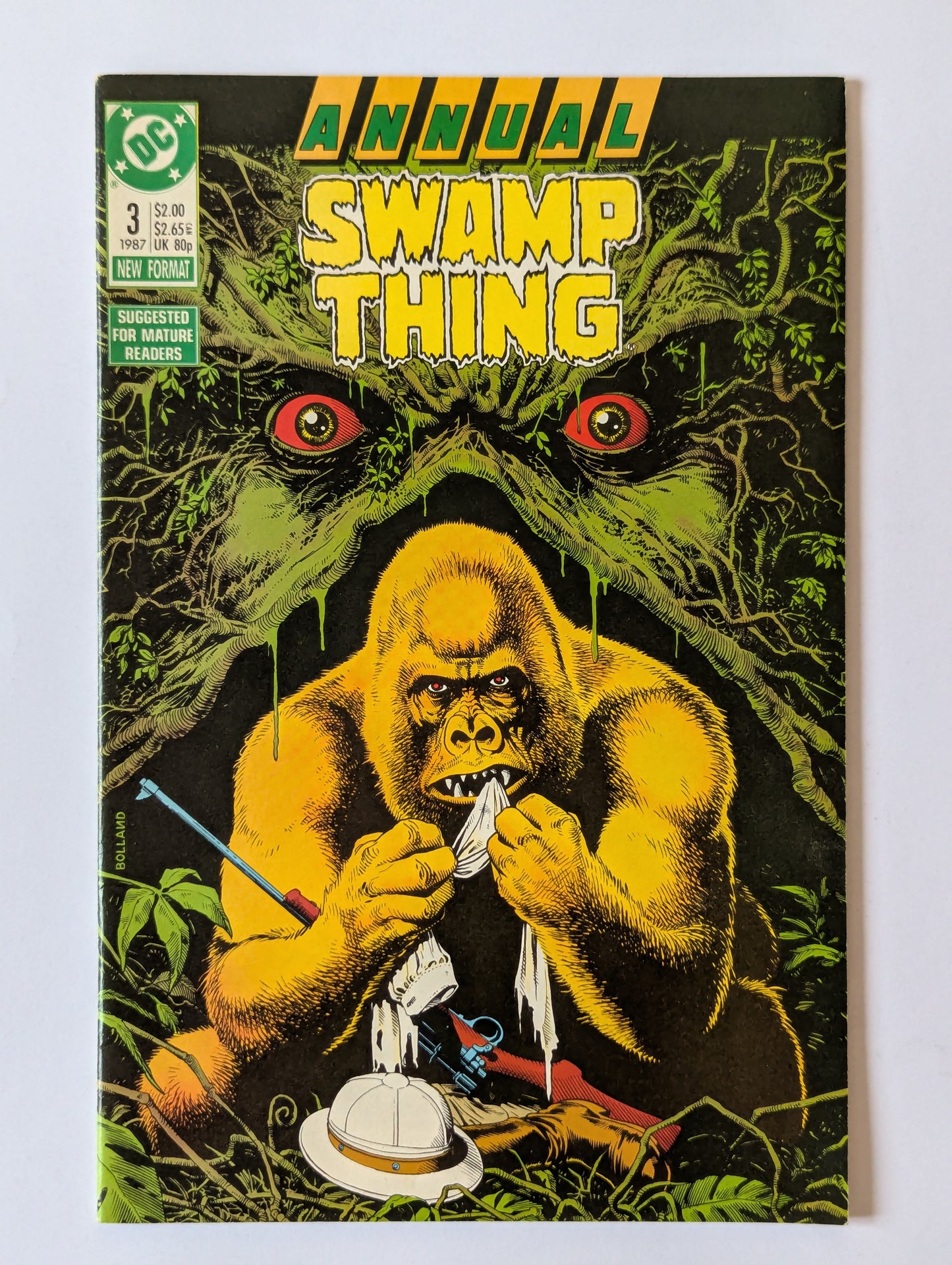 Saga of the Swamp Thing Annual #1-3 (1982 Series) - Reader's Condition Set