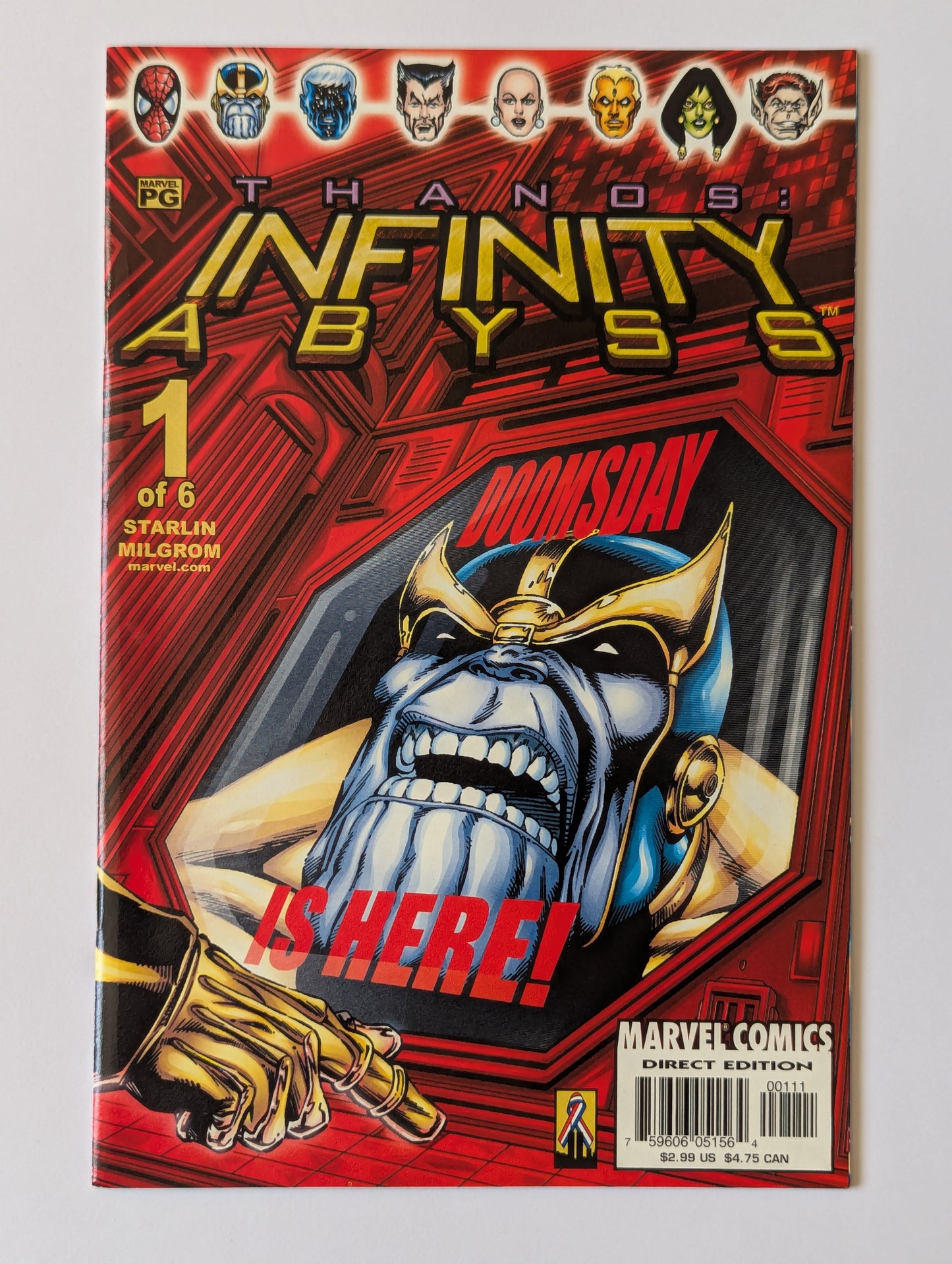 Thanos: Infinity Abyss #1-6 - Complete Set