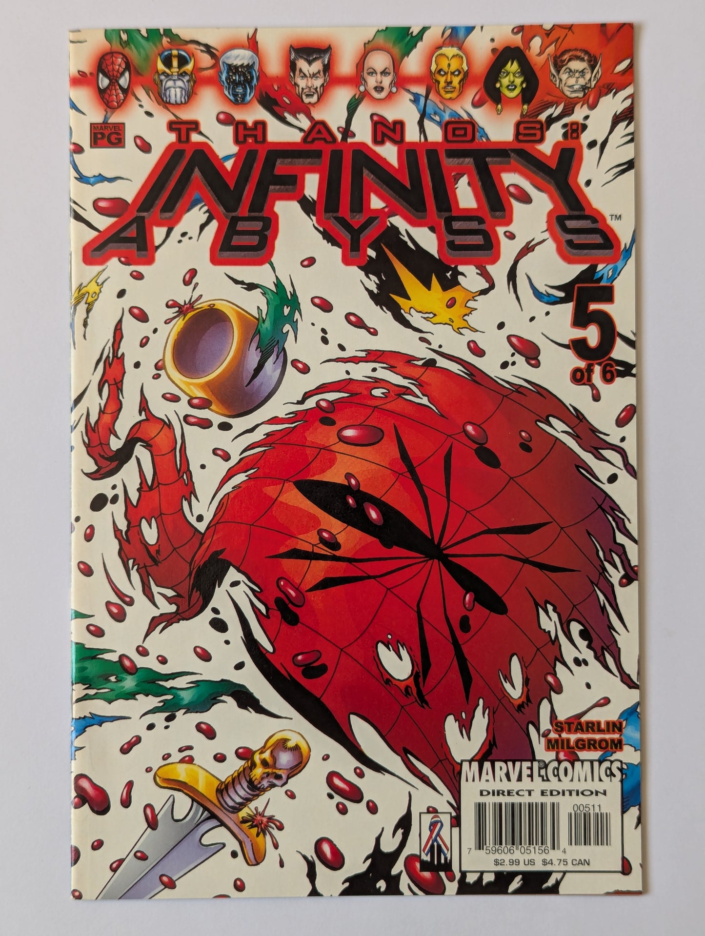 Thanos: Infinity Abyss #1-6 - Complete Set