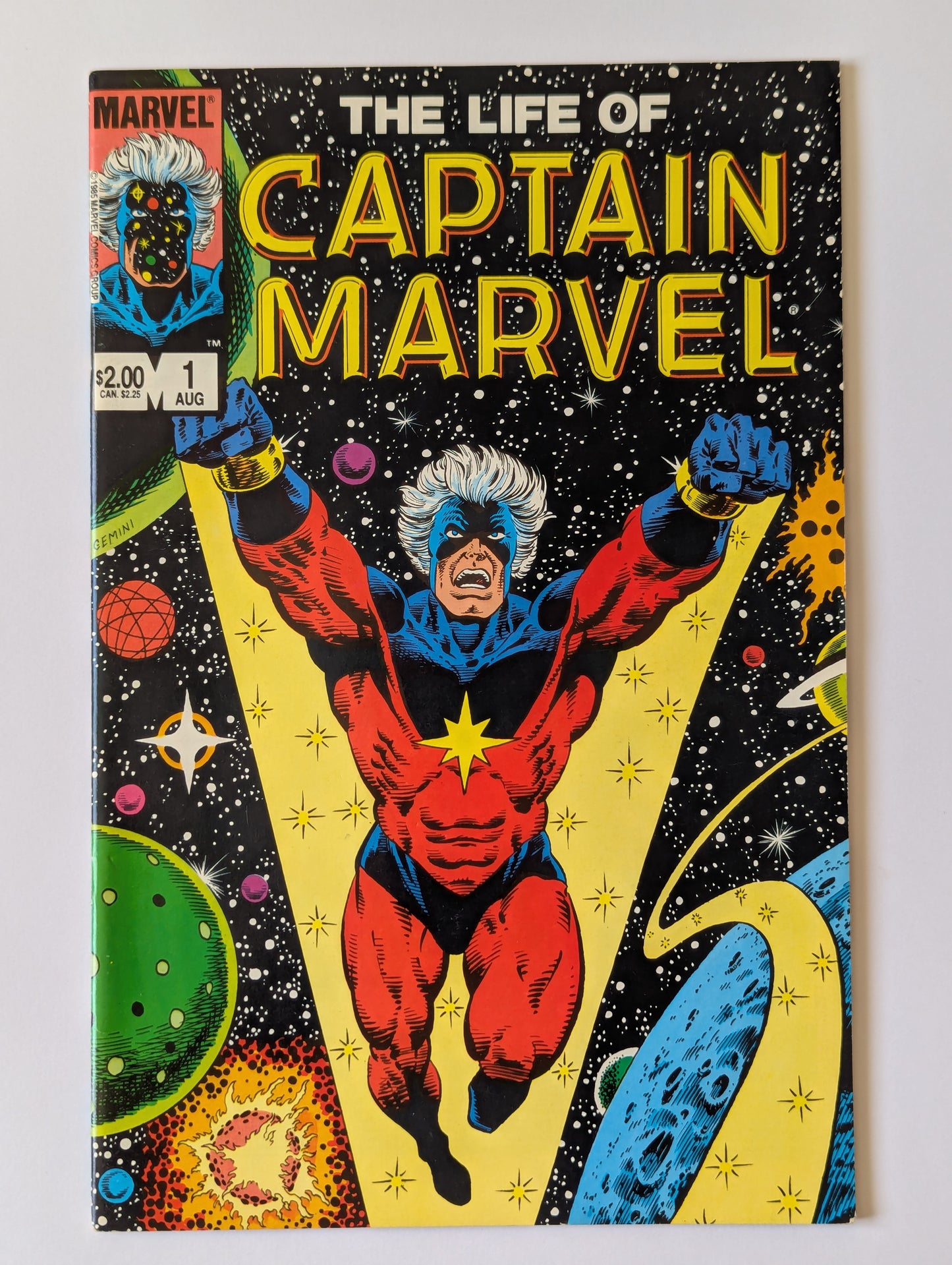The Life of Captain Marvel #1-5 - Complete Set