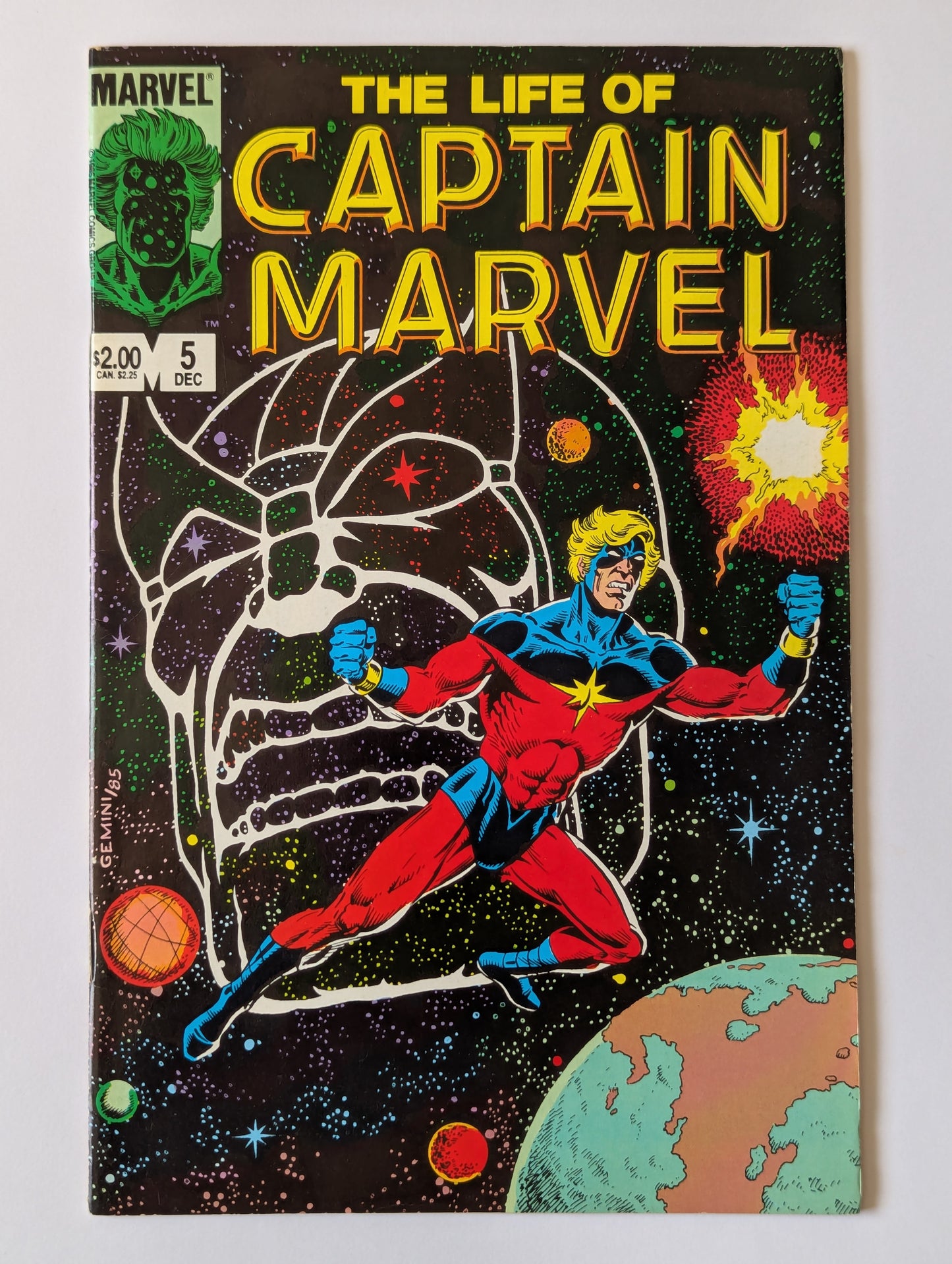 The Life of Captain Marvel #1-5 - Complete Set