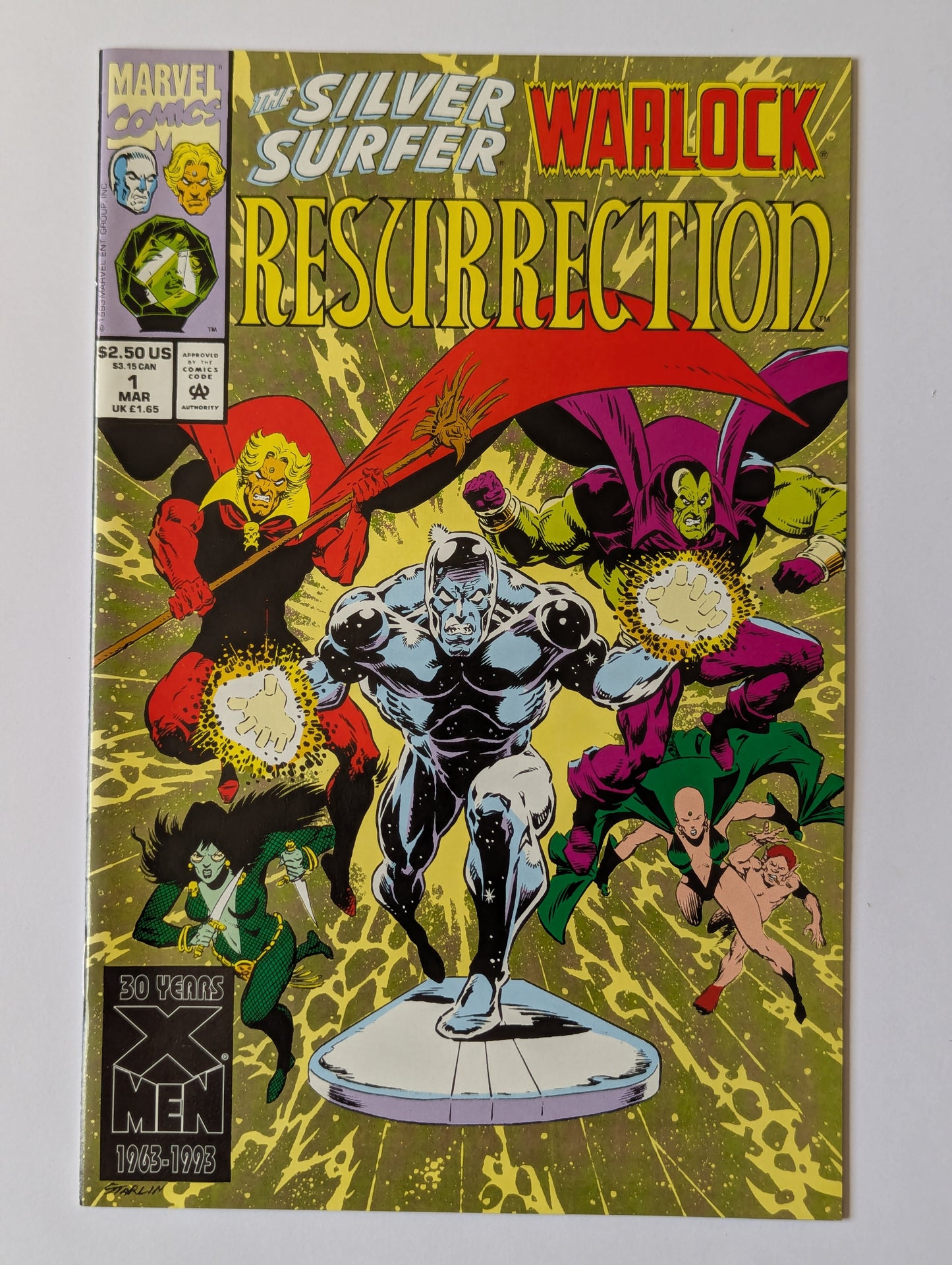 Silver Surfer / Warlock: Resurrection #1-4 - Complete Set