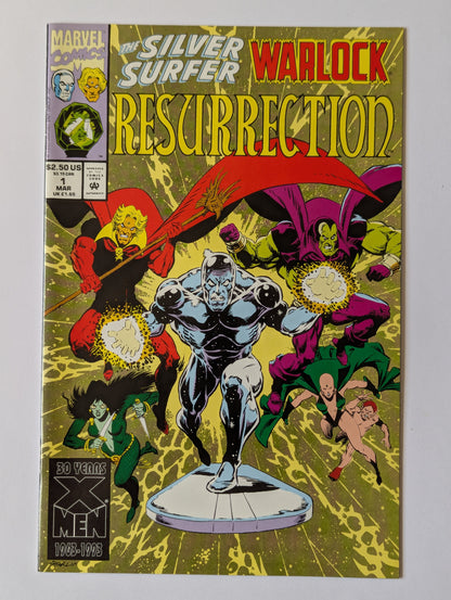 Silver Surfer / Warlock: Resurrection #1-4 - Complete Set