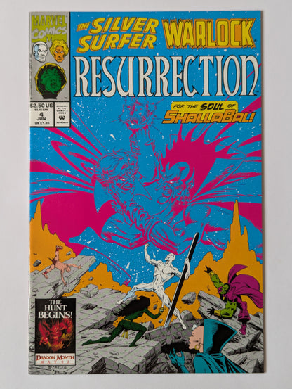 Silver Surfer / Warlock: Resurrection #1-4 - Complete Set