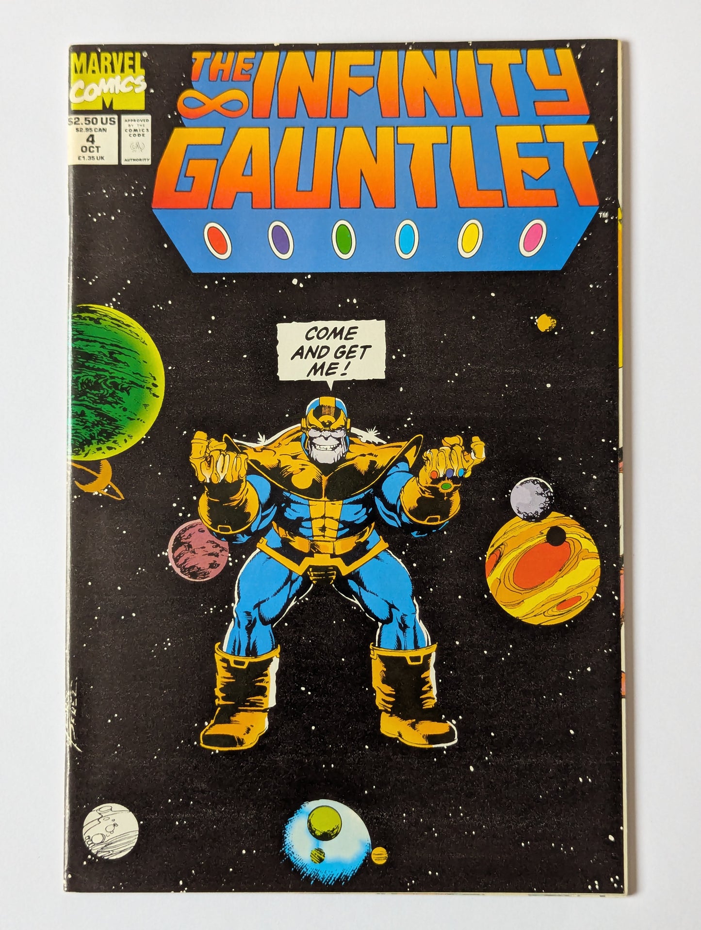 Infinity Gauntlet #1-6 - Complete Set