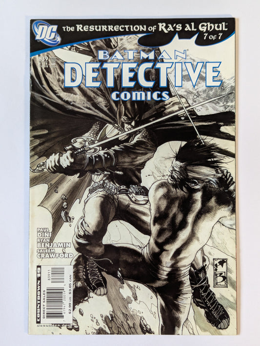 Detective Comics #839 DC Comic Book