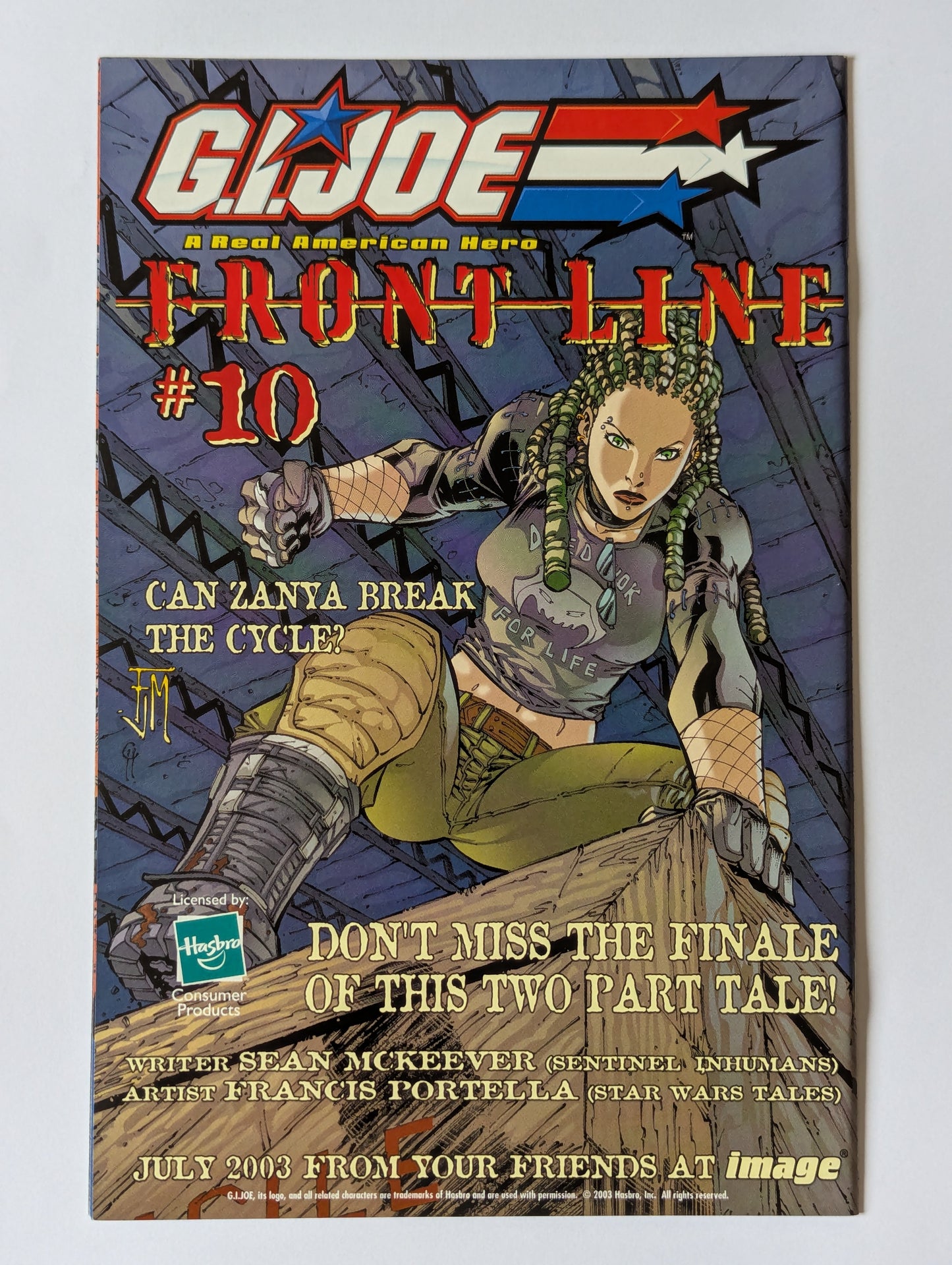 G.I. Joe: A Real American Hero - Front Line #9 (2002 Series)