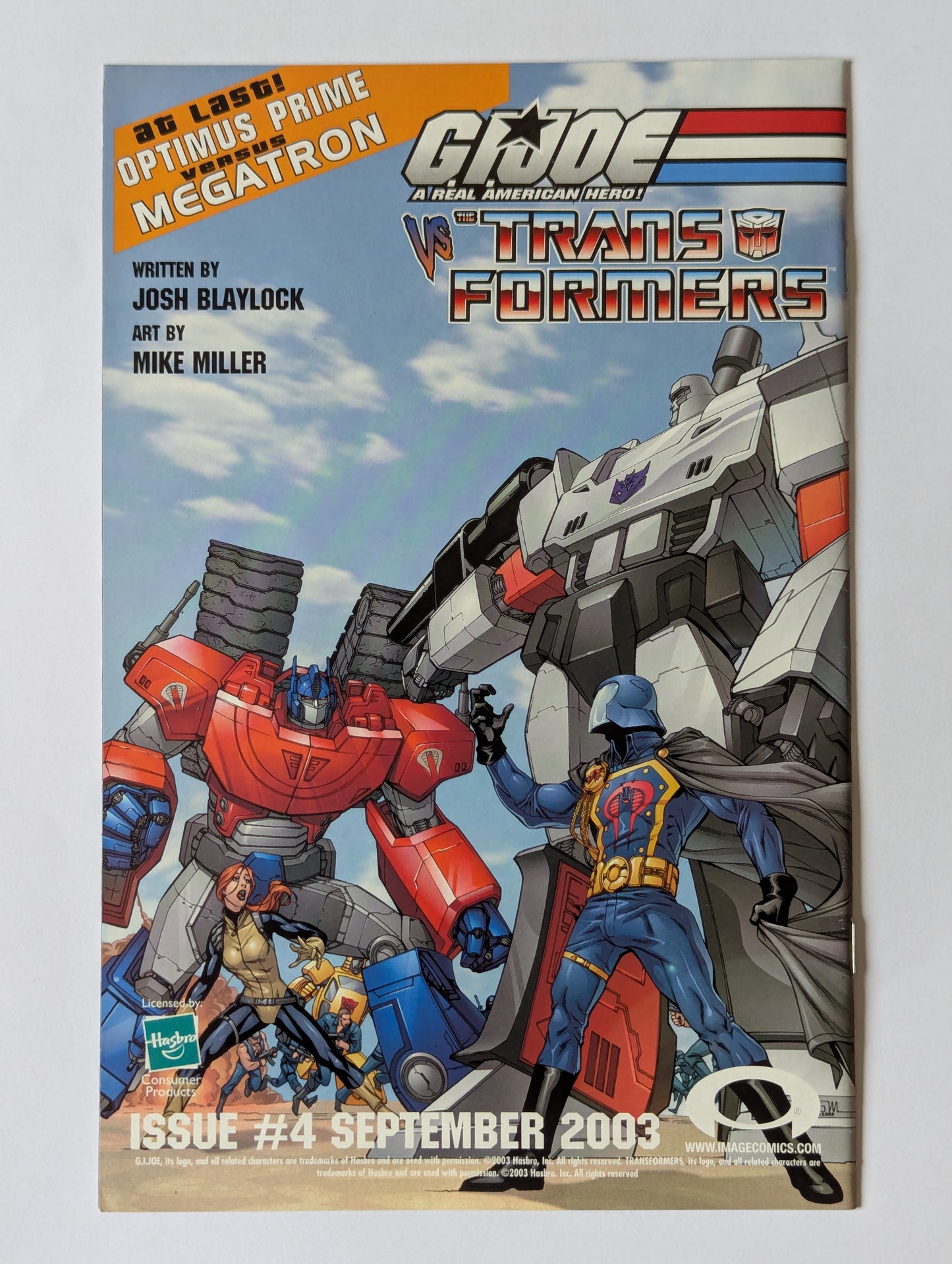 G.I. Joe vs Transformers #3 (2003 Series)