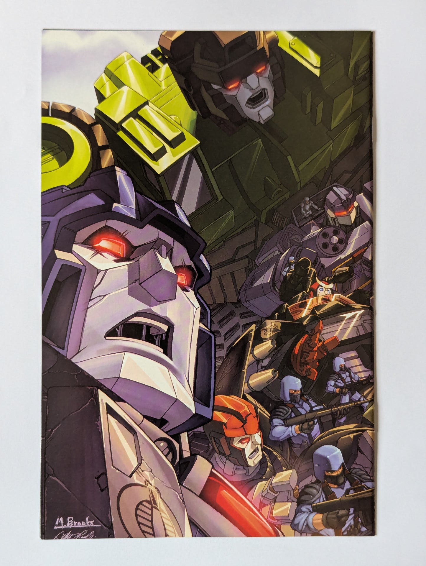 G.I. Joe vs Transformers #4 (2003 Series) - Cover B