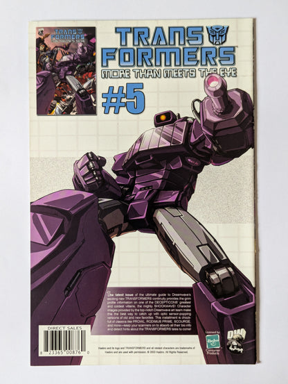 Transformers: Generation 1 #3 (2003 Series) - Decepticons Variant