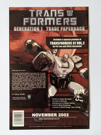 Transformers: Generation 1 #5 (2002 Series) - Decepticons Variant