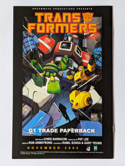 Transformers: Generation 1 #6 (2002 Series)