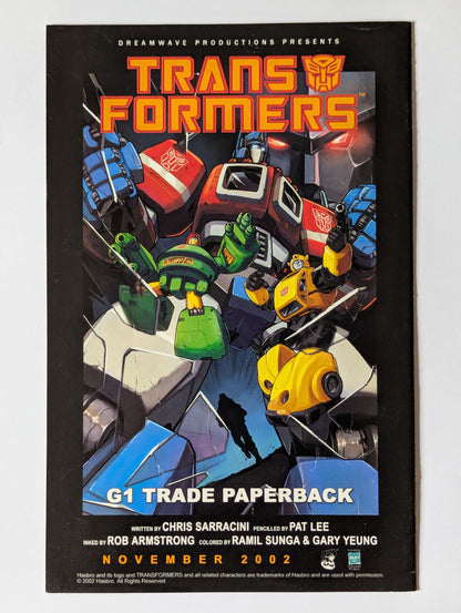 Transformers: The War Within #1 (2002 Series) - Lenticular Cover Variant