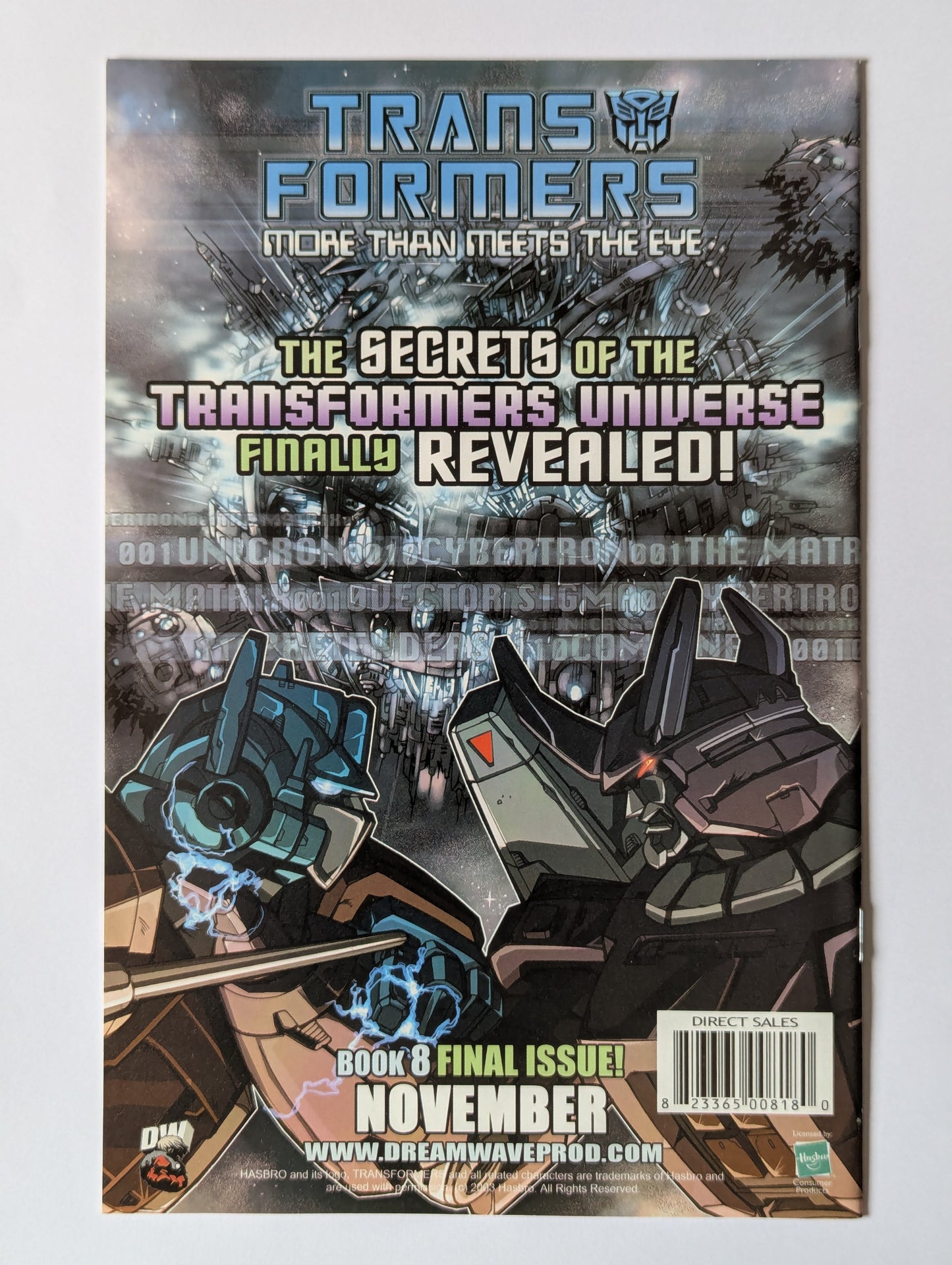Transformers: Generation 1 #6 (2003 Series)
