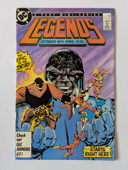 Legends (1986 Limited Series) - #1-6 Complete Set