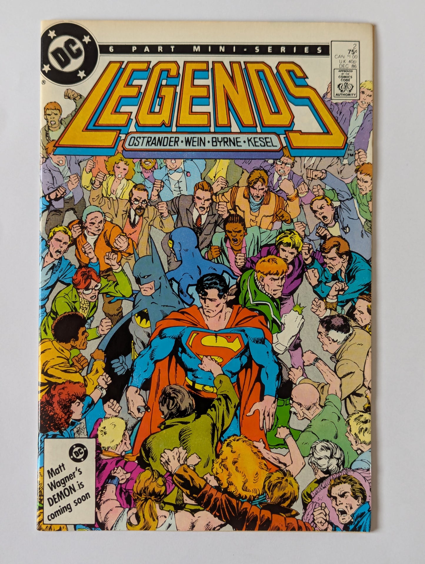 Legends (1986 Limited Series) - #1-6 Complete Set