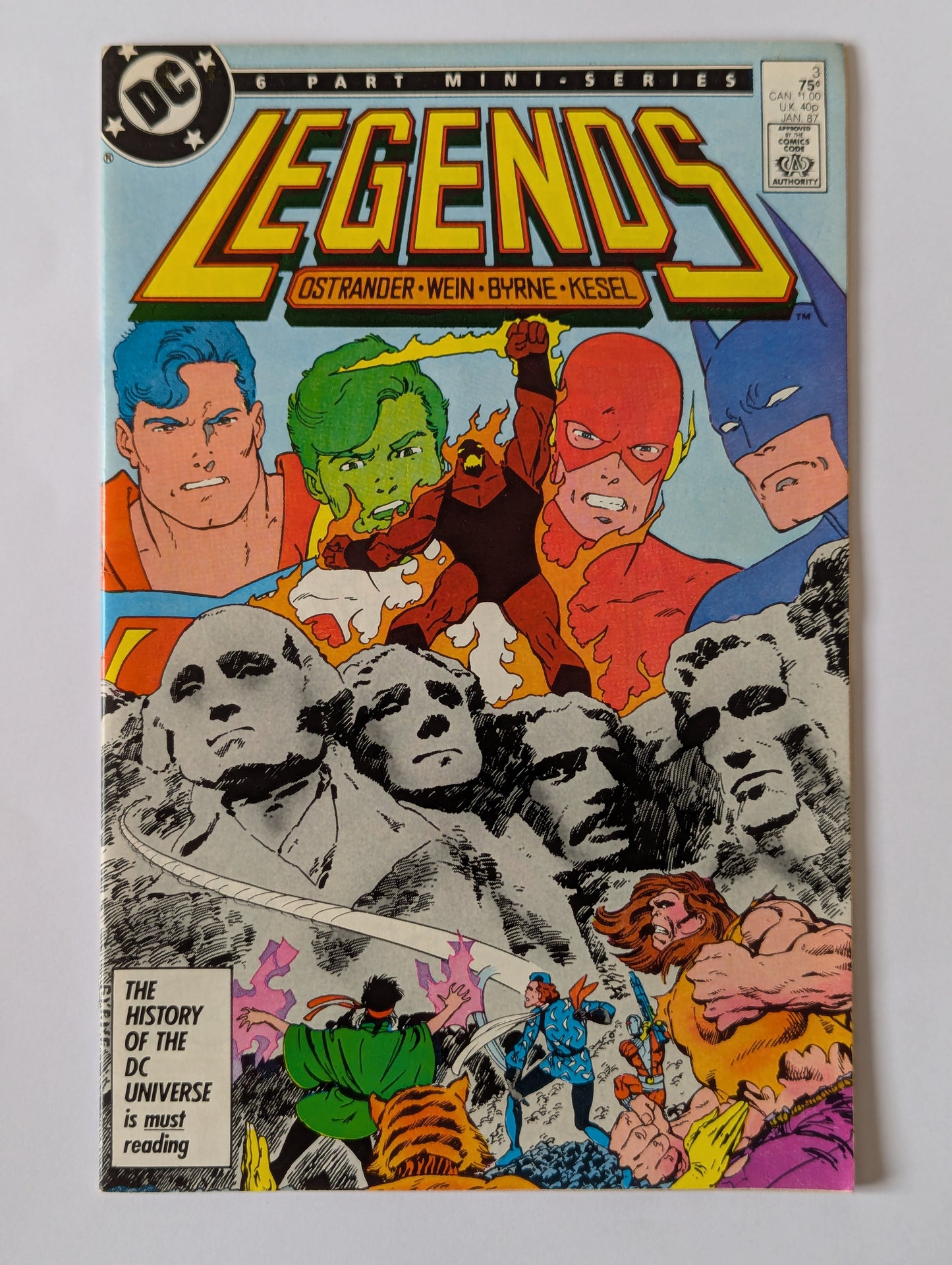 Legends (1986 Limited Series) - #1-6 Complete Set