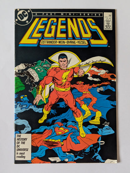 Legends (1986 Limited Series) - #1-6 Complete Set