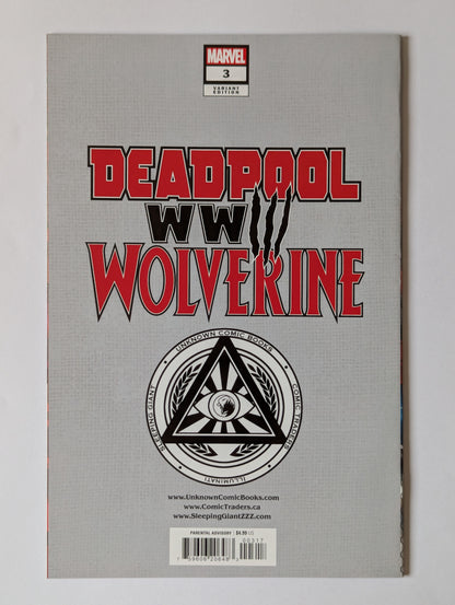 Deadpool / Wolverine: WWIII #3 - Tyler Kirkham Virgin Variant