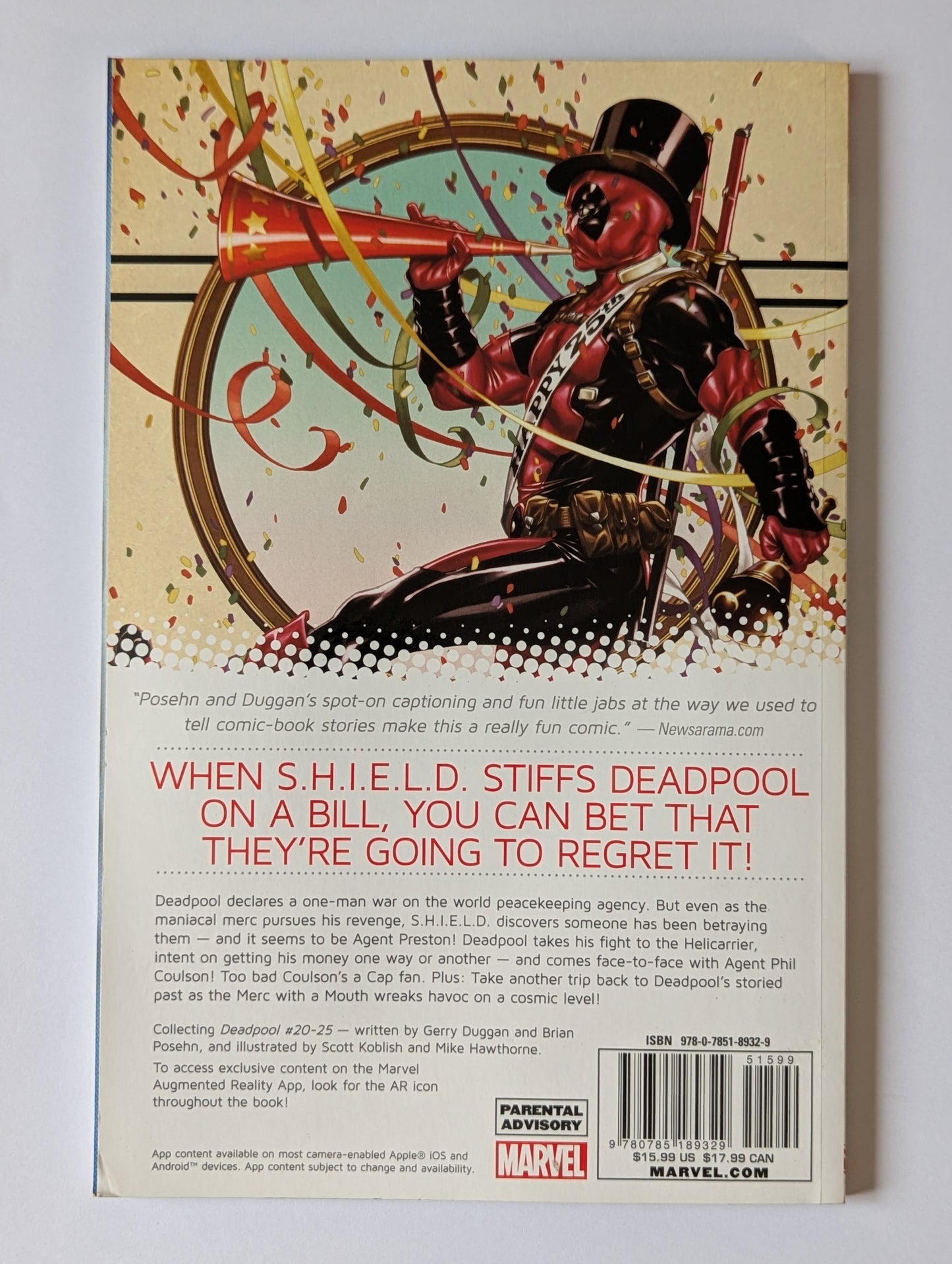 Deadpool vs S.H.I.E.L.D. TPB