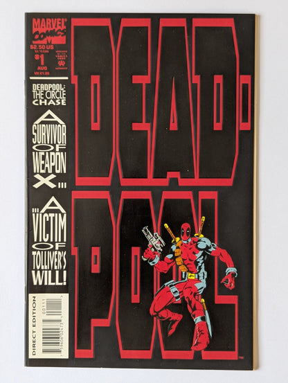 Deadpool: The Circle Chase #1-4 - Complete Set - Signed by Mark Farmer