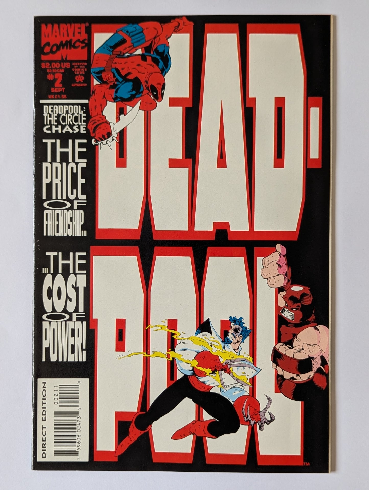 Deadpool: The Circle Chase #1-4 - Complete Set - Signed by Mark Farmer