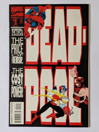 Deadpool: The Circle Chase #1-4 - Complete Set - Signed by Mark Farmer