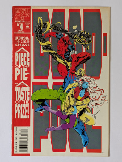 Deadpool: The Circle Chase #1-4 - Complete Set - Signed by Mark Farmer