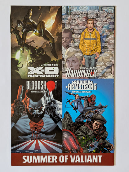 X-O Manowar #1 (2012 Series)