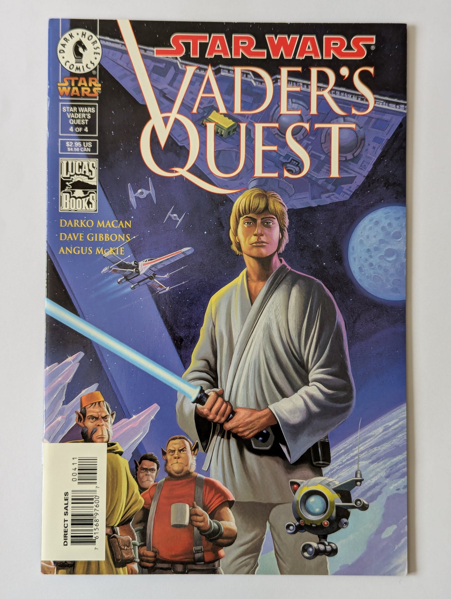 Star Wars: Vader's Quest #1-4 Complete Set
