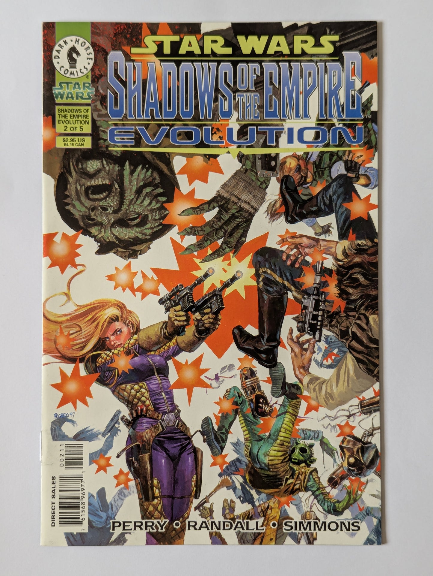 Star Wars: Shadows of the Empire - Evolution #1-5 Complete Set
