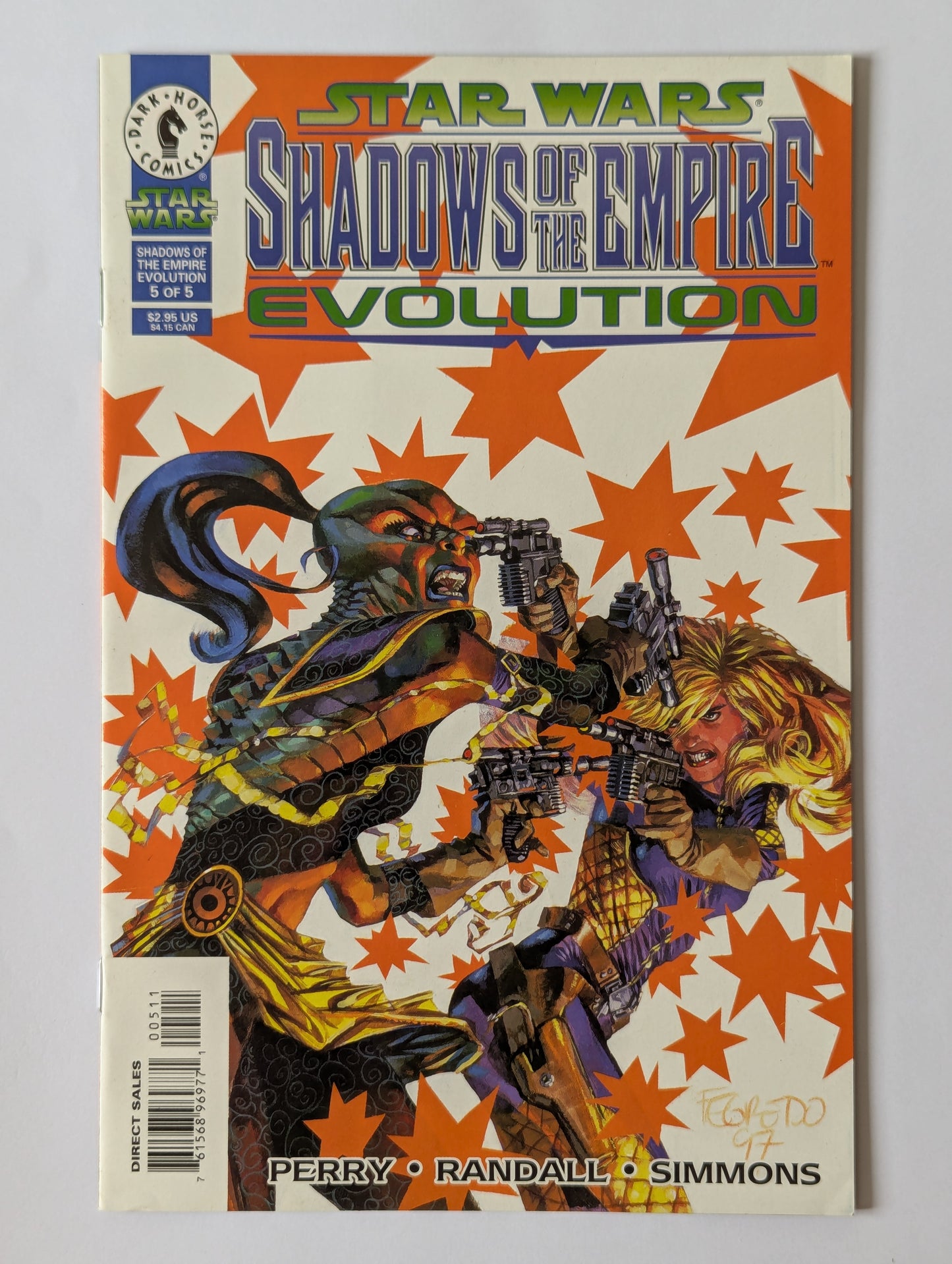 Star Wars: Shadows of the Empire - Evolution #1-5 Complete Set