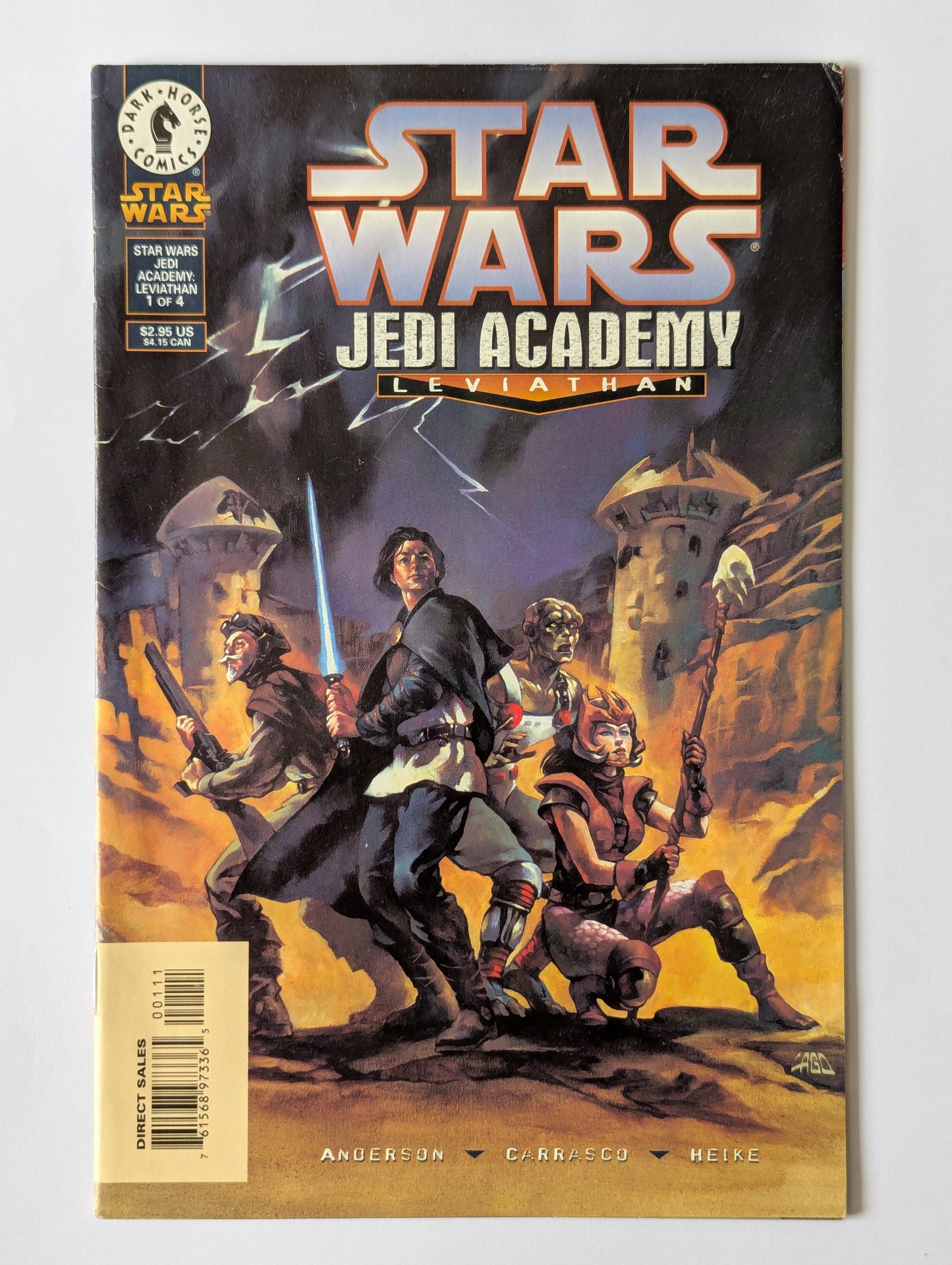 Star Wars: Jedi Academy - Leviathan #1-4 Complete Set