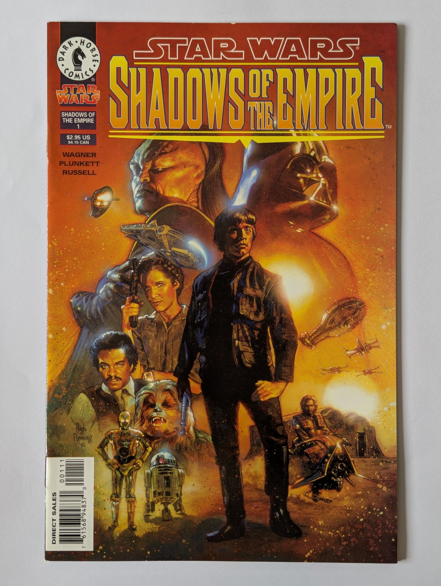Star Wars: Shadows of the Empire #1-6 Complete Set