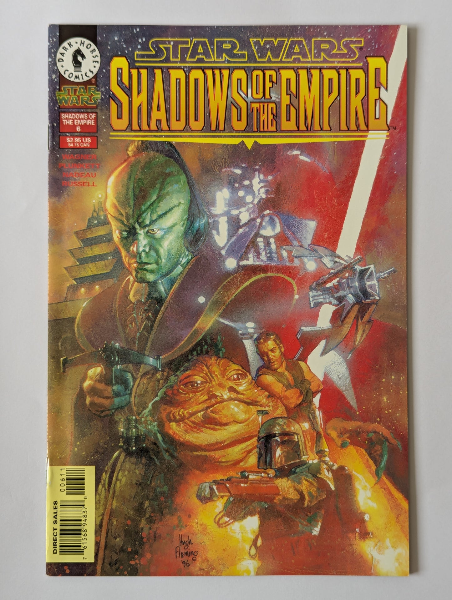 Star Wars: Shadows of the Empire #1-6 Complete Set
