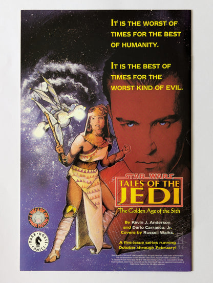 Star Wars: Shadows of the Empire #1-6 Complete Set