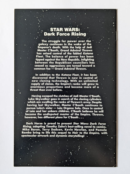 Star Wars: Dark Force Rising #1-6 Complete Set