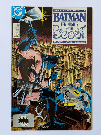 Batman: Ten Nights of the Beast - #417-420 Complete Story Set