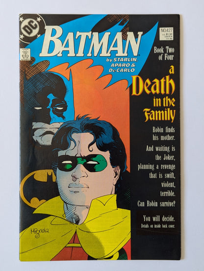 Batman: A Death in the Family - #426-429 Complete Story Set