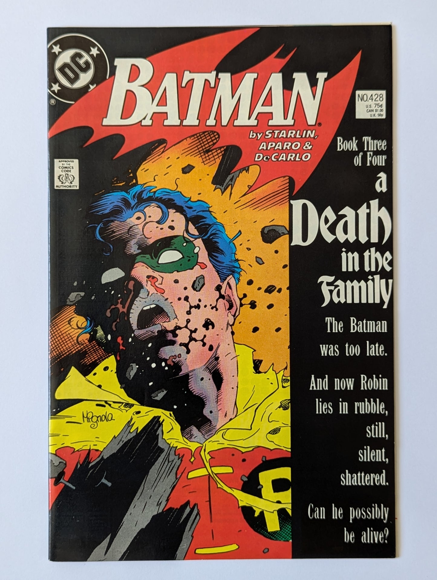 Batman: A Death in the Family - #426-429 Complete Story Set