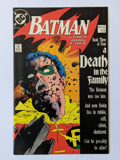 Batman: A Death in the Family - #426-429 Complete Story Set
