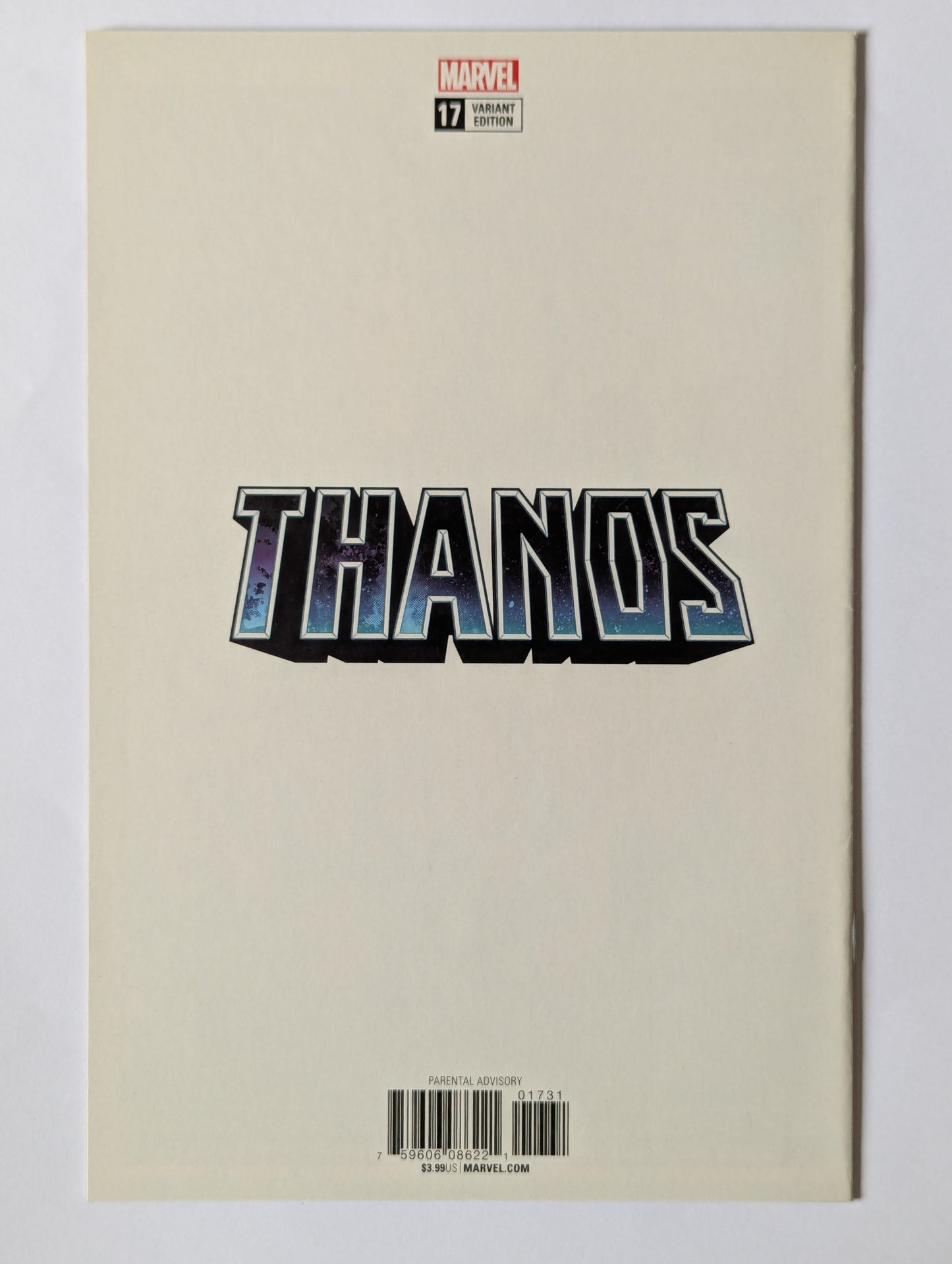 Thanos #17 (2016 Series) - Virgin Variant