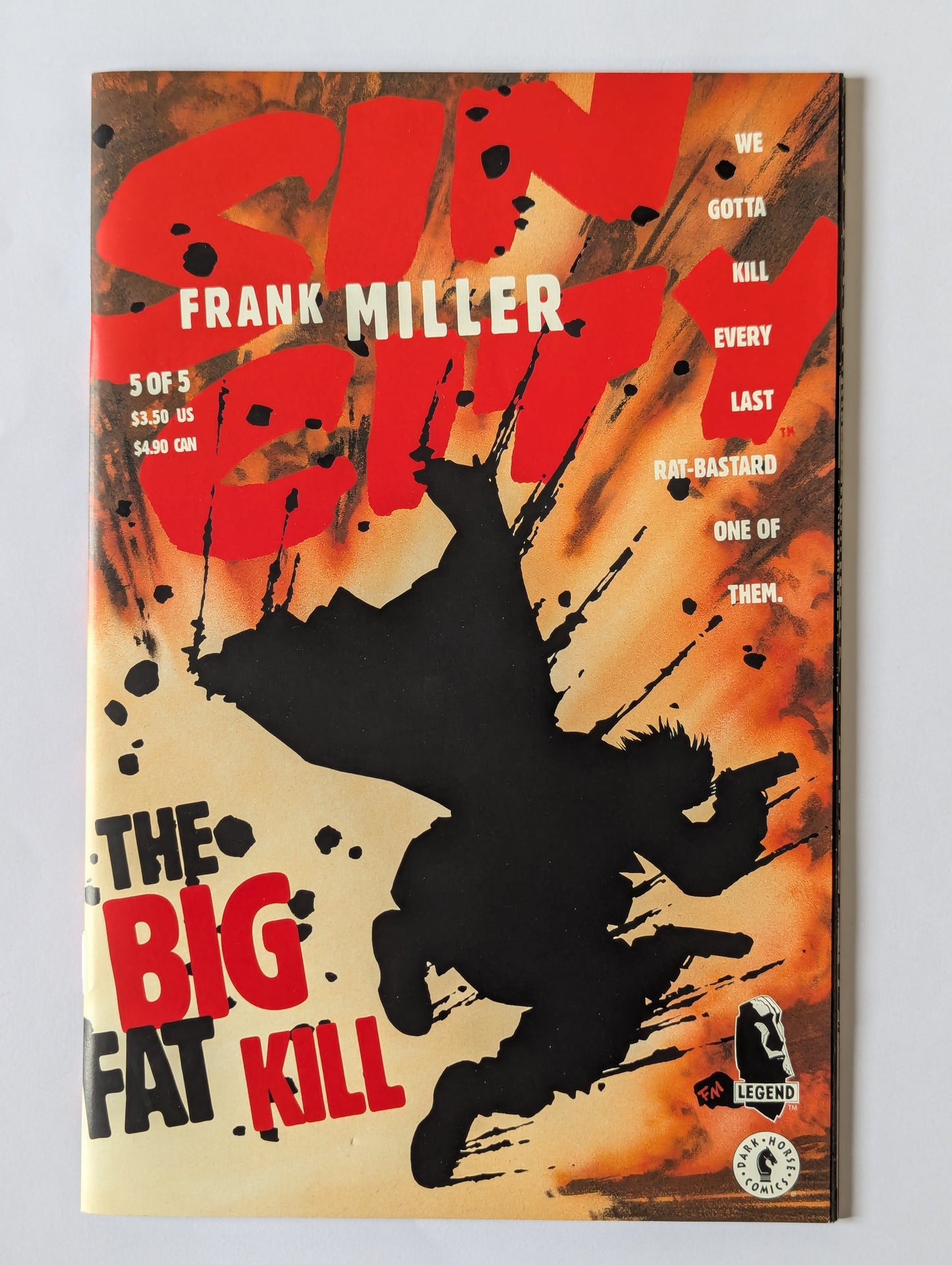 Sin City: The Big Fat Kill #1-5 - Complete Limited Series Set