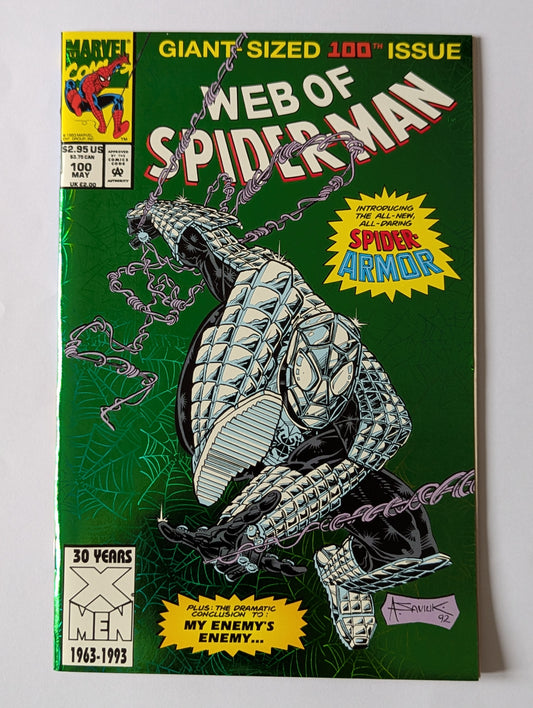 Web of Spider-Man #100 Marvel Comic Book