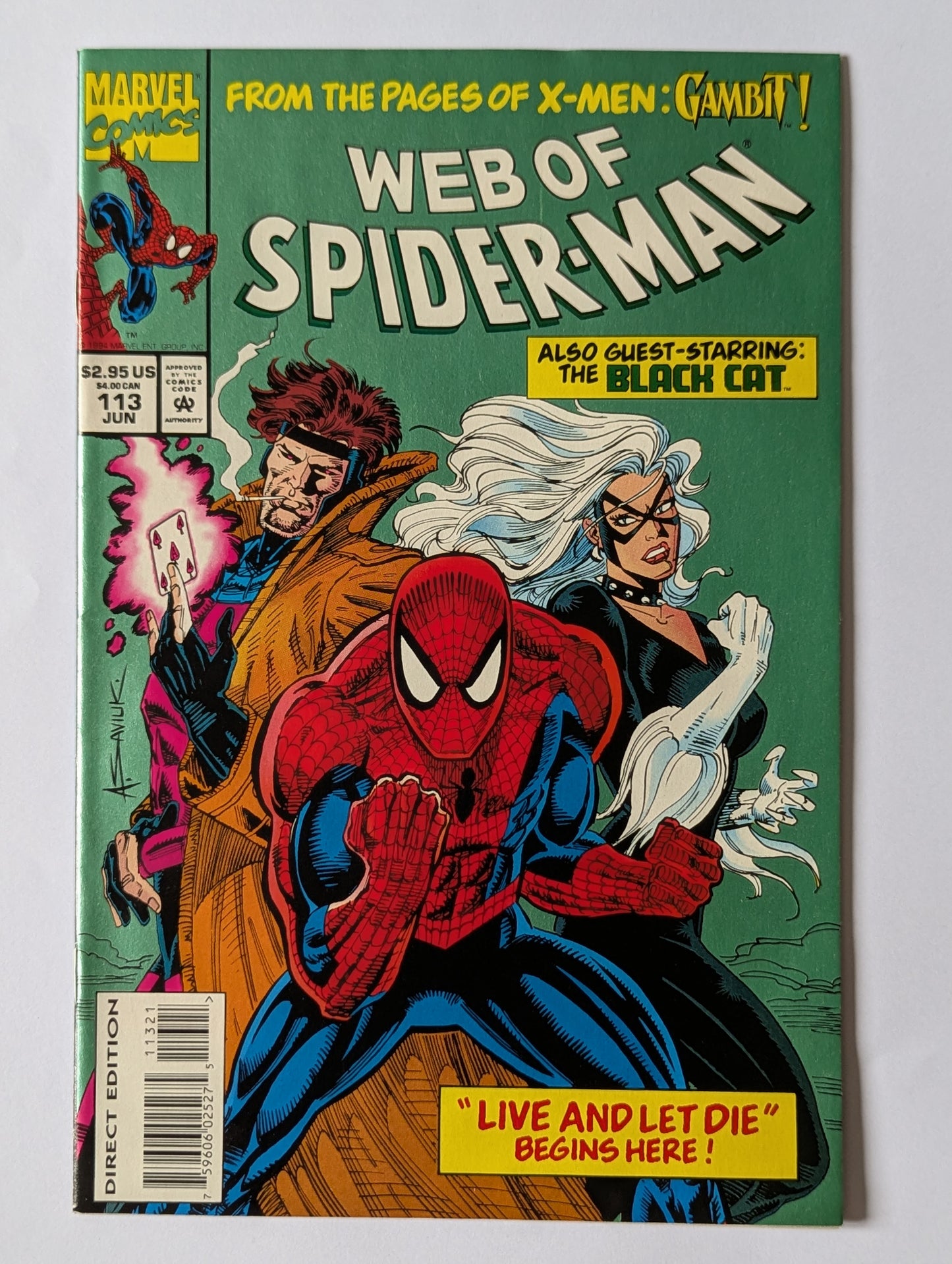 Web of Spider-Man #113 (1985 Series)