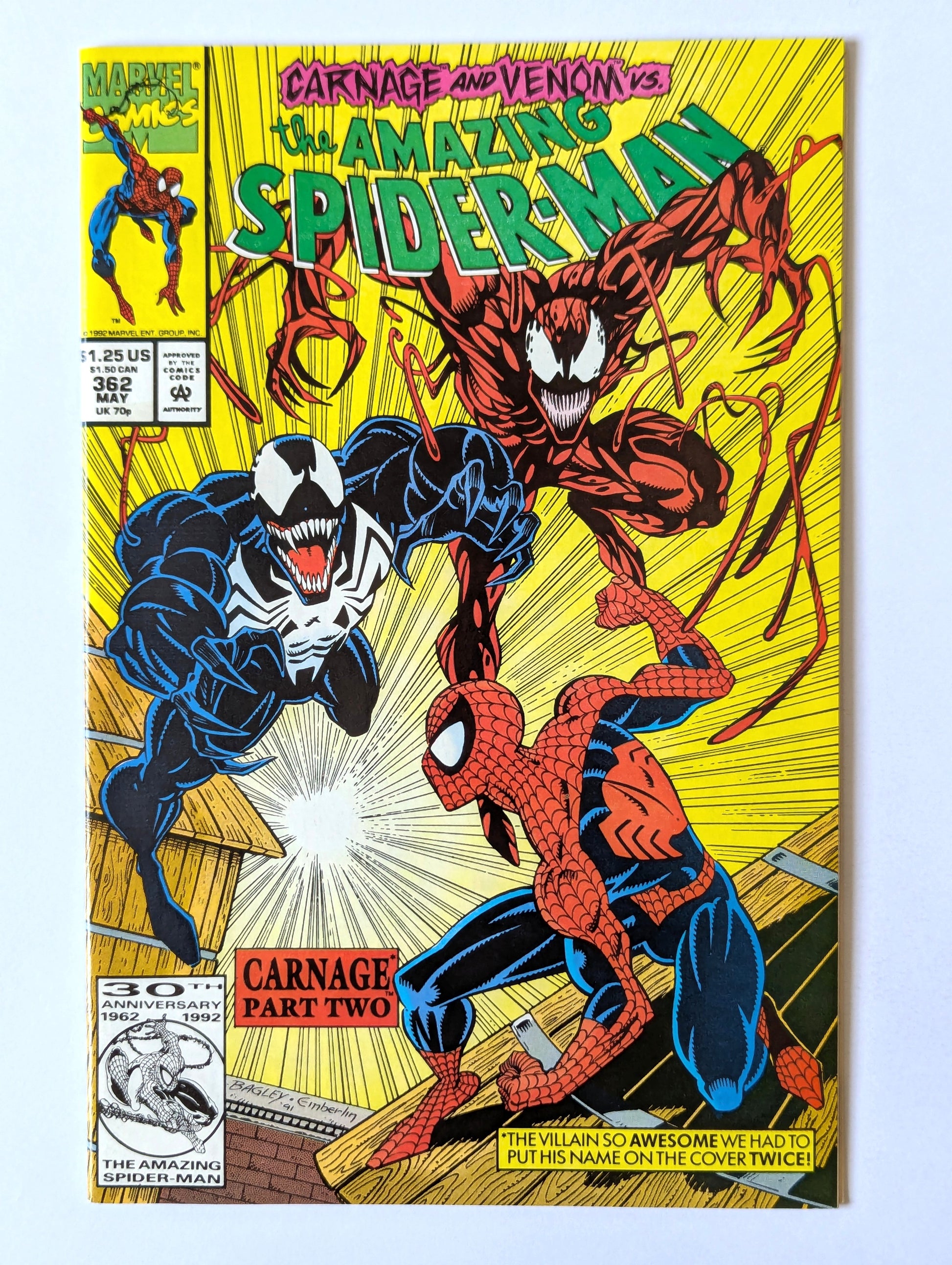 Amazing Spider-Man #362 Marvel Comic Book