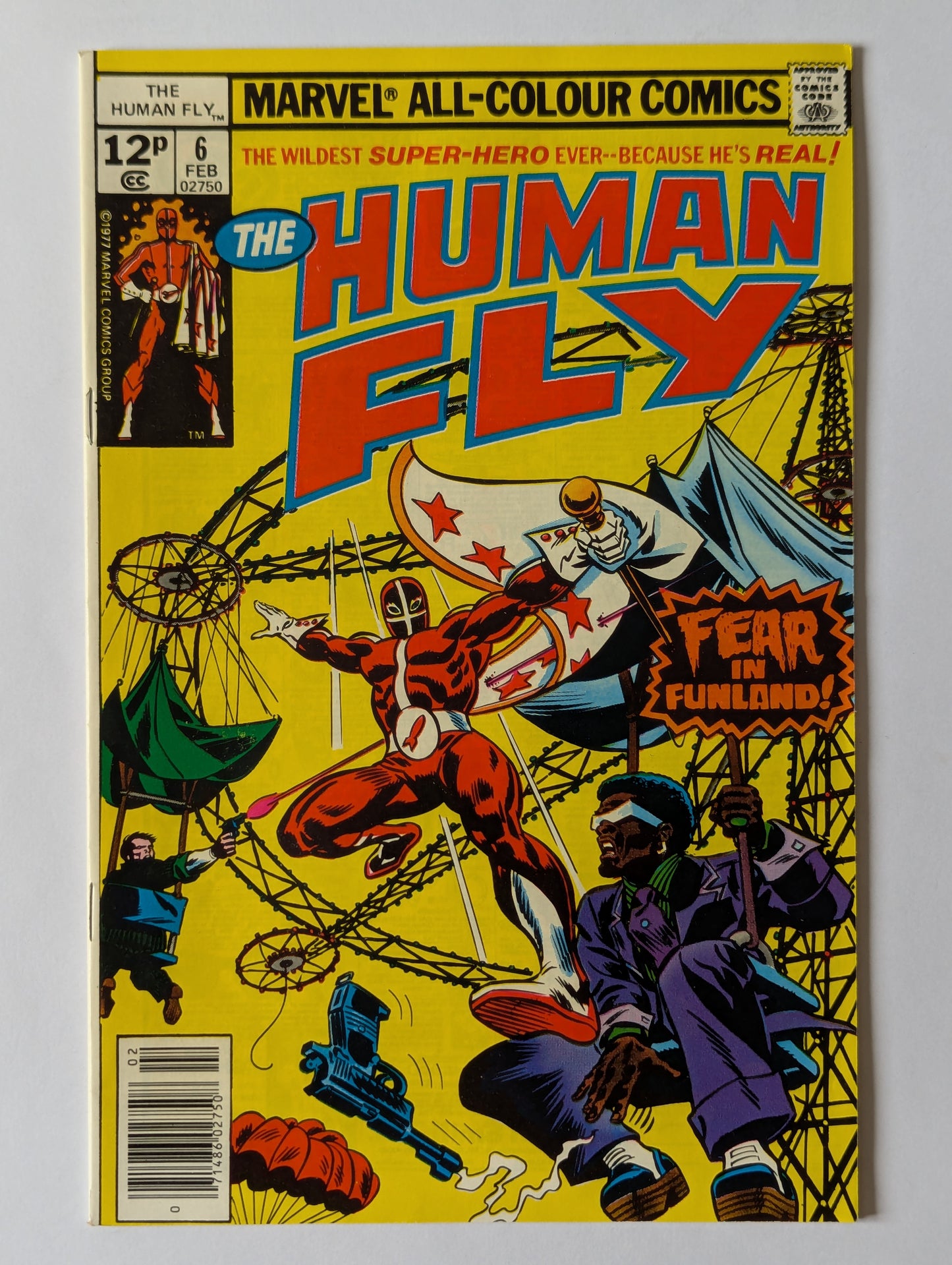 The Human Fly #1-19 - Complete 1977 Series Set