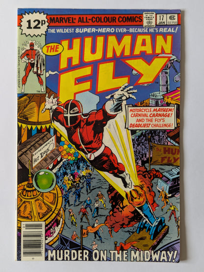 The Human Fly #1-19 - Complete 1977 Series Set