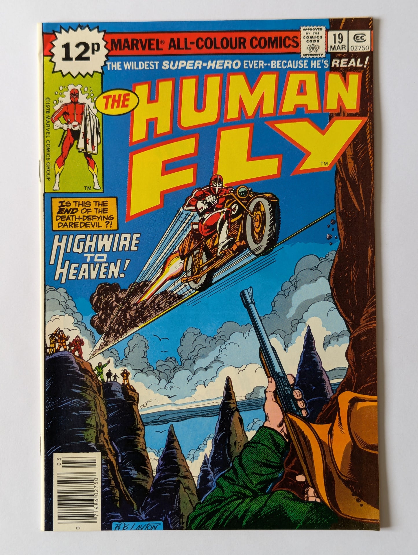 The Human Fly #1-19 - Complete 1977 Series Set